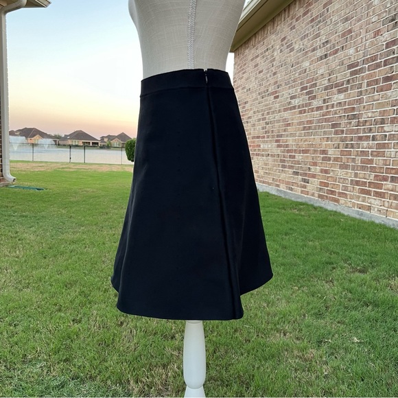 Burberry Dark blue Side Zipper Skirt - Picture 3 of 8